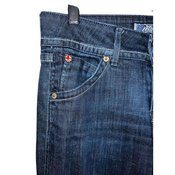 Hudson Signature Boot Cut Low Rise Jeans  W170DHA Size 28”x30” Flap Pockets - Picture 4 of 10